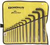 10935 - 15 Piece Ball End L-wrench Set, In Pouch - Sizes:  .050-1/2 Inch