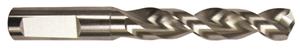 1131-6.500 - 6.5mm Diameter Jobber Drill, 2 flutes, HSCO, with Coolant, Whistle Notch Shank, 130° Point, Right Hand Cut