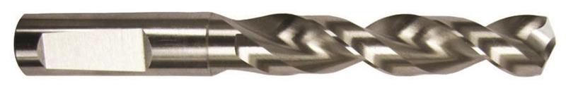 1131-8.73 - 11/32 Inch Diameter, Jobber Drill, 2 flutes, HSCO, Bright Finish, with Coolant, Whistle Notch Shank, 130° Point, Right Hand Cut