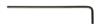 13905 - 3/32 Inch Hex L-wrench, Long Arm - Bulk Quantity