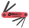 12897 - 5 Piece Ball End GorillaGrip Fold-up Tool - Sizes: 5-10mm