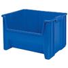 13017-BLUE - 15-1/4 x 19-7/8 x 12-7/16 Inch Blue Stak-N-Store Bins (3/Carton)