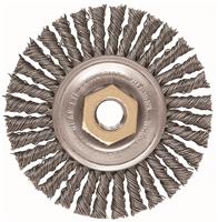 13131 - 4 Inch .020 Steel Fill 5/8-11 UNC Nut Roughneck Max Stringer Bead Wheel