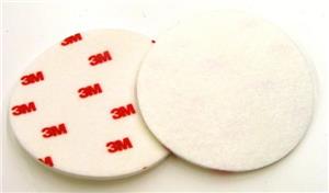 134375-38286 - 5 Inch, Red/White, 3M™ Finesse-it™ Buffing Pad 09358, 50 per inner 200 per case