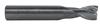 13539301N5 - 10.00mm Diameter, 2-Flute, 89mm OAL, Center Cutting, Tuff Cut® AL Series Aluminum Endmill - 0.50mm Corner Radius, 52mm Necked
