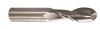 135B10000 - 1 Inch TuffCut AL Series 2-Flute, 4 Inch OAL, Solid Carbide Center Cutting Ball Endmill