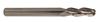 138B10000 - 1 Inch TuffCut X-AL Series, 3-Flute, 4 Inch OAL, Carbide Center Cutting Ball Nose Endmill Finisher