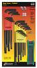 14138 - 30 Piece Ball End L-Wrench Set and Torx Fold Up 3 Pack