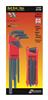 14187 - 16 Piece Ball End L-Wrench Set and Hex End Fold Up Double Pack