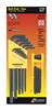 14189 - 22 Piece Ball End L-Wrench Set and Hex Fold Up Double Pack