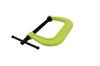 14301-JPW - 0 - 3 Inch Opening, 2-1/2 Inch Throat Depth, 400 Series Hi-Vis Safety C-Clamp