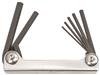 14587 - 7 Piece Hex Metal Handle Fold-up Tool - Sizes: 2-8mm