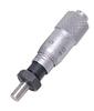 148-207 - 0-6.5mm, 0.01mm, Mechanical Micrometer Head, Ultra-Small, 6mm Diameter Stem with Clamp Nut, Spherical (SR3) Spindle Face