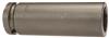 17MM35-D - 1/2 Inch Square Drive Socket, 17 mm Hex Opening, 12 Point Hex, Extra Long Length