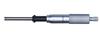 151-272 - 0 Inch - 2 Inch, 0.001 Inch, Mechanical Micrometer Head, 1/2 Inch Diameter Plain Stem, 8mm Diameter Flat Carbide Tipped Spindle Face