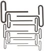 15438-BONDHUS - 10 Piece Loop Hex T-Handle Set, 6 Inch Length - Sizes: 3/32-3/8 Inch