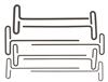 15587 - 8 Piece Loop Hex T-Handle Set, 9 Inch Length - Sizes: 2-10mm