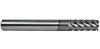 15719682A - 5.0mm Tuff Cut® DM, Multi-Flute, ALtima 52 Coated, Non-Center Cutting, Endmill - 0.75mm Corner Radius