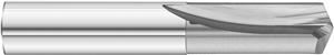 17520 - 5/32 (.1562) Straight 2-Flute, 135° Notched, Solid Carbide Series 1570 Die Drill