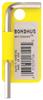16211-BONDHUS - 7/32 Inch BriteGuard Plated Hex L-wrench, Short Arm - Tagged & Barcoded