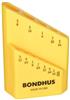 18037 - Bondhex Case Holds 13 L-Wrenches - Sizes: .050-3/8 Inch