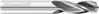 19055 - 3/4 (.7500) Parabolic Flutes, 130° HP Point, 3xD, AlumaDrill Series 1565 Carbide Drill