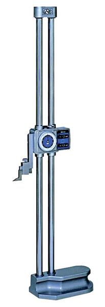192-152 - 0-24 Inch, 0.001 Inch Graduation, Dial Height Gage, With Dual Digit Counters, With Carbide Tipped Scriber
