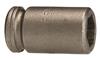 M1E08 - 1/4 Inch Magnetic Standard Socket, For Sheet Metal Screw, Predrilled Holes, 1/4 Inch Square Drive