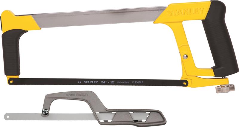 Stanley 12 inch High-Tension Hacksaw with Mini Hack Saw