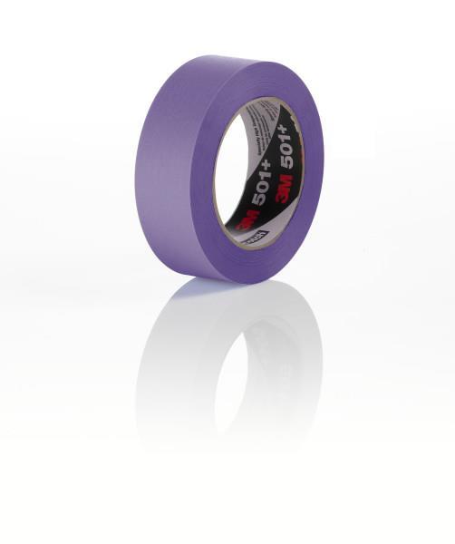 205459-61126 - 72 mm x 55 m, Specialty High Temperature Purple Masking Tape 501+, 12 per case Bulk