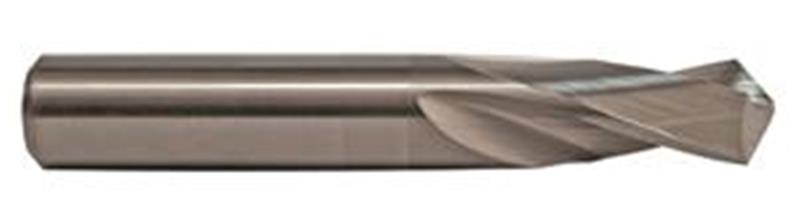 20624600 - D (.2460) Twister® GP, 3X, 118° Point, 21° Helix, Solid Carbide Stub Drill