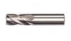 211-401-1 - 1/8 Inch Solid Carbide PowerA Coated, 4 Flute, 1/2 Inch LOC, 1-1/2 Inch OAL, .015” Corner Radius Endmill