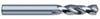 225-6.00 - 6mm Diameter Screw Machine Drill, 2 flutes, HSS, Bright Finish, Straight Shank, 130° Point, Right Hand Cut