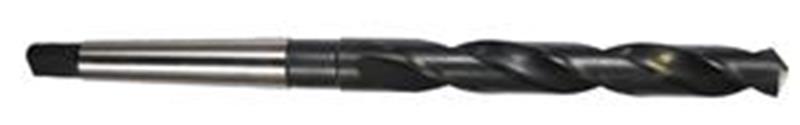 245-11.000 - 11mm Diameter Jobber Drill, 2 flutes, HSS, Steam Oxide Coated, Morse taper Shank, 118° Point, Right Hand Cut