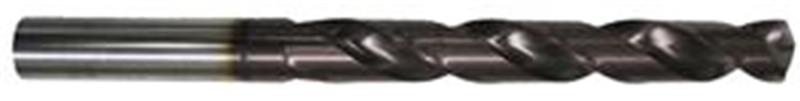 2458-7.900 - 7.9mm Diameter Jobber Drill, 2 flutes, HSCO, FIREX Coated, Straight Shank, 130° Point, Right Hand Cut