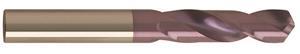 2463-6.900 - 6.9mm Diameter 3xD Drill, 2 flutes, Carbide, nano-FIREX Coated, Straight Shank, 118° Point, Right Hand Cut