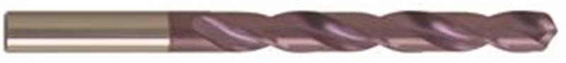 2464-7.94 - 5/16 Inch Diameter, 5xD Drill, 2 flutes, Carbide, nano-FIREX Coated, Straight Shank, 118° Point, Right Hand Cut
