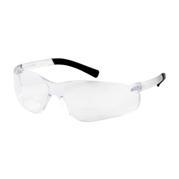 250-26-0012 - Zenon Z13R? Rimless Safety Readers with Clear Temple, Clear Lens and Anti-Scratch Coating - +1.25 Diopter