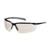 250-33-0226 - Commander? Semi-Rimless Safety Glasses with Gloss Black Frame, I/O Blue Lens and Anti-Scratch / Anti-Fog Coating