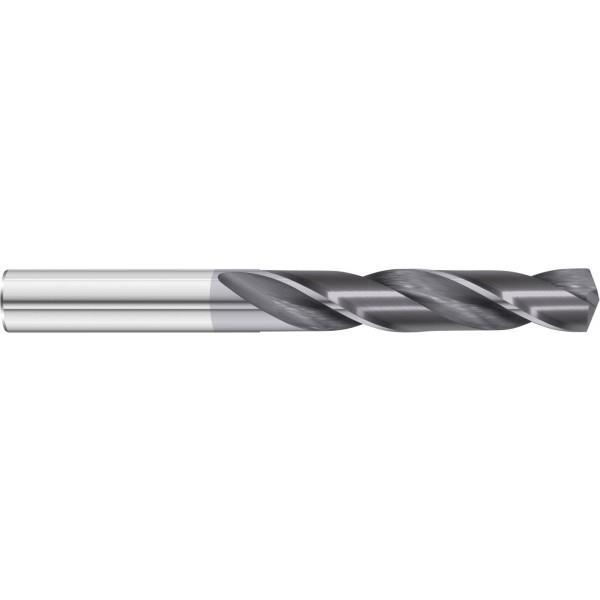 25318 - 1/2 (.5000) 3-Flutes, 90° Point FC1 Coated Solid Carbide 5566 MATRX PD-1 Composite Poly Drill