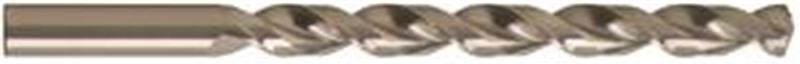 2601-6.35 - 1/4 Inch Diameter, 8xD Drill, 2 flutes, Carbide, Bright Finish, Straight Shank, 130° Point, Right Hand Cut