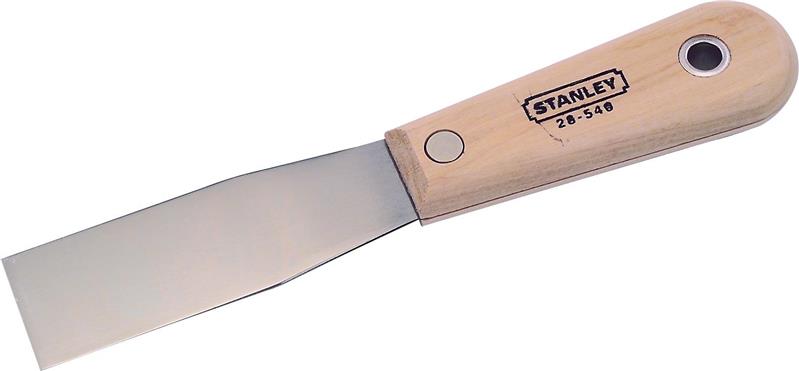 28-540 - Wood Handle Flexible Putty Knife - 1-1/4 Inch - STANLEY®