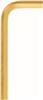 28200 - .028 Inch GoldGuard Plated Hex L-wrench, Short Arm - Bulk Quantity