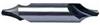 283-2.000 - 2mm Diameter Center Drill, 2 flutes, HSS, Straight Shank, 118° Point, Right Hand Cut