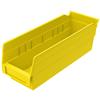 30120-YELLOW - 11-5/8 x 4-1/8 x 4 Inch Yellow Shelf Bins (24/Carton)