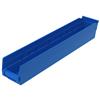 30124-BLUE - 23-5/8 x 4-1/8 x 4 Inch Blue Shelf Bins (12/Carton)