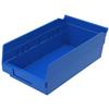 30130-BLUE - 11-5/8 x 6-5/8 x 4 Inch Blue Shelf Bins (12/Carton)