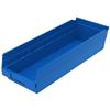 30138-BLUE - 17-7/8 x 6-5/8 x 4 Inch Blue Shelf Bins (12/Carton)