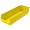 30138-YELLOW - 17-7/8 x 6-5/8 x 4 Inch Yellow Shelf Bins (12/Carton)
