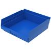 30170-BLUE - 11-5/8 x 11-1/8 x 4 Inch Blue Shelf Bins (12/Carton)